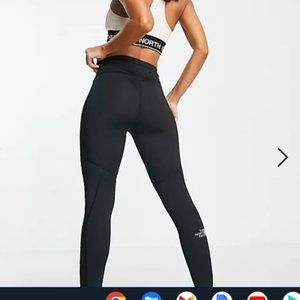new the north face kepplier phone pocket $129 leggings M